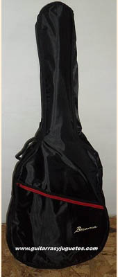 funda bajo sexto. o bajo quinto negra vivo rojo